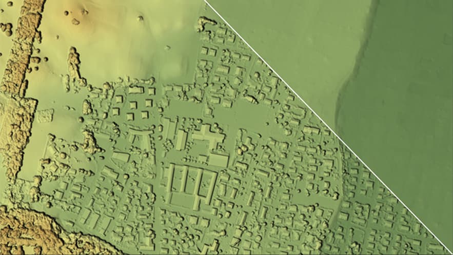 Aerial Digital Surface Model (DSM)