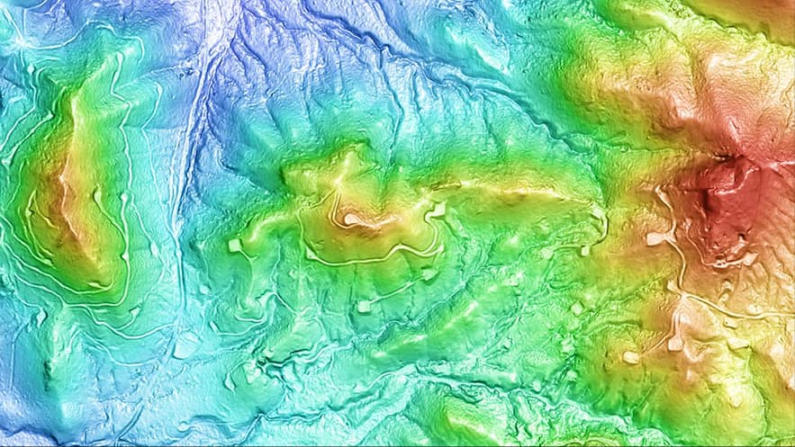 Satellite-Derived Digital Terrain Model (DTM)