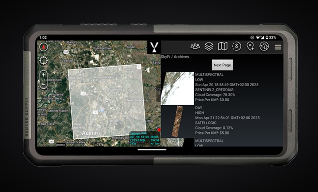 product SkyFi Plugin for ATAK