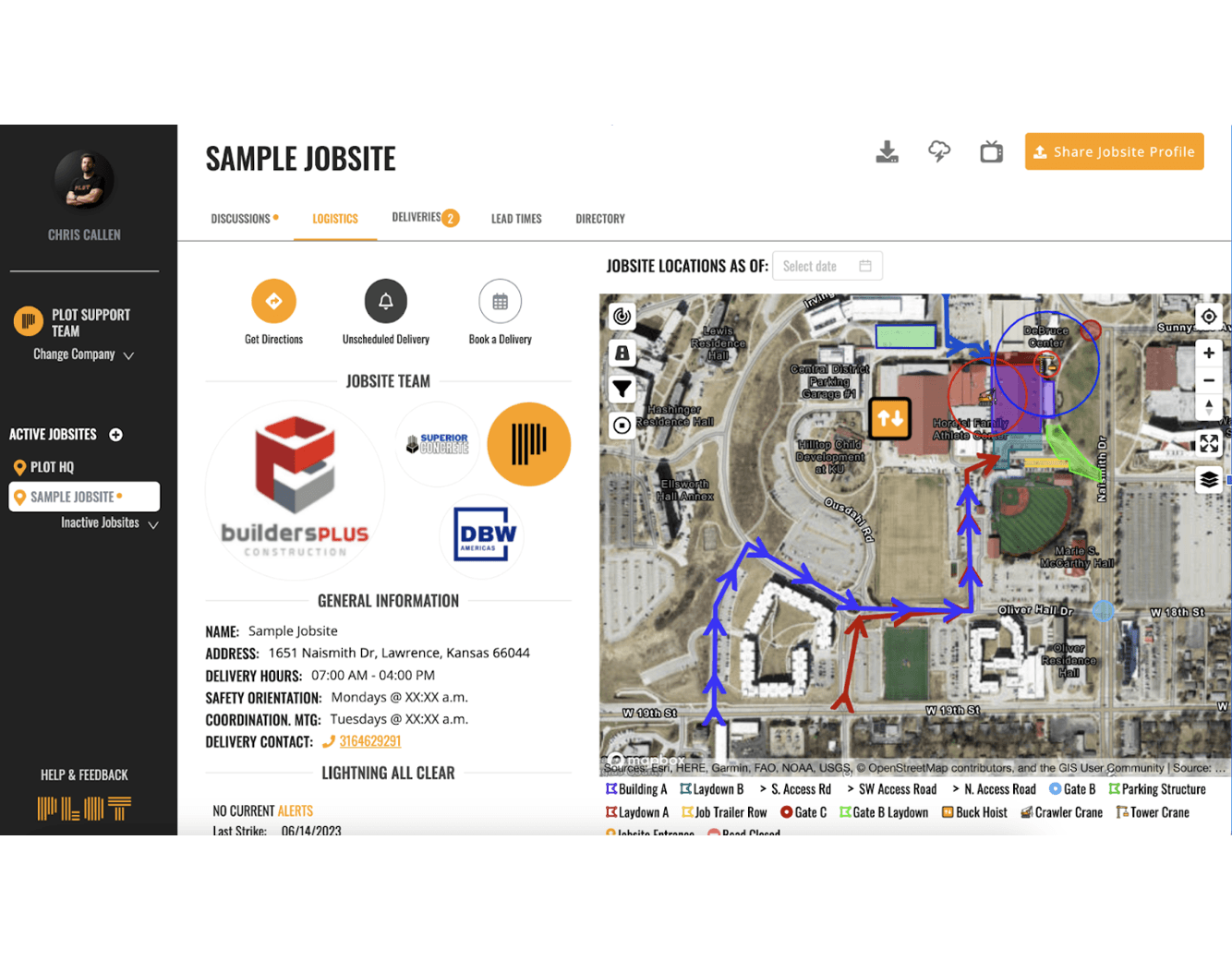 PLOT – Sample Jobsite