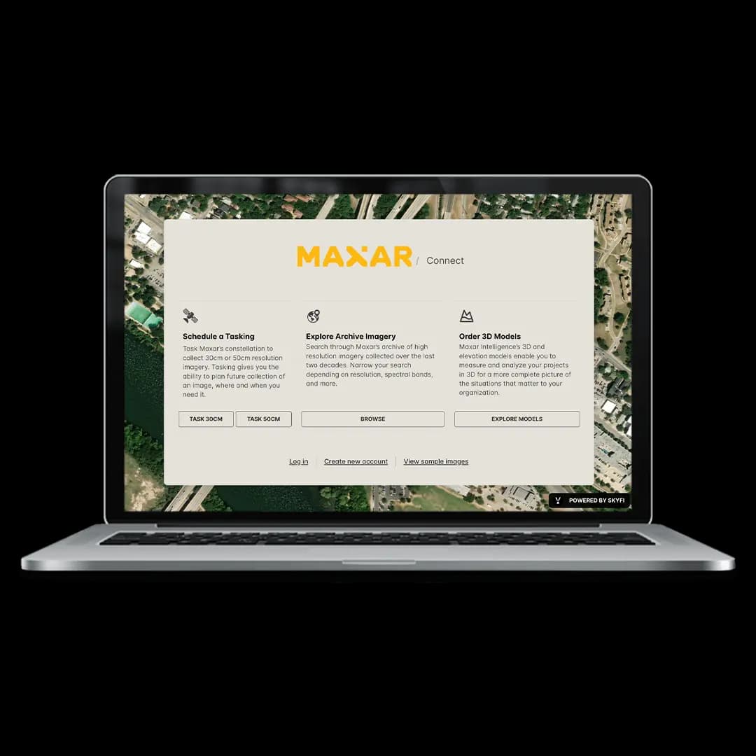 maxar connect image