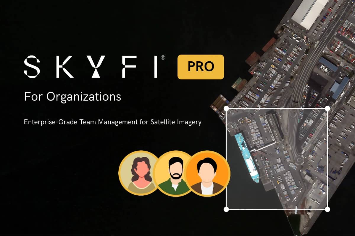 SkyFi Pro for Organizations
