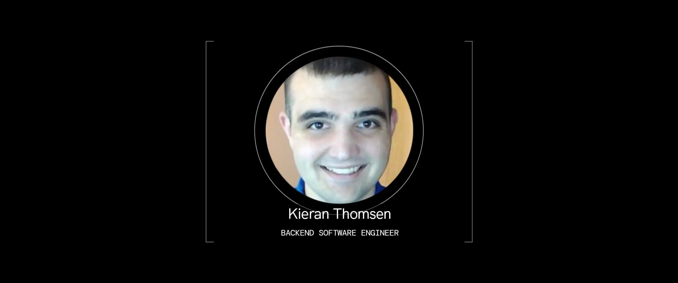 Meet Kieran Thomsen