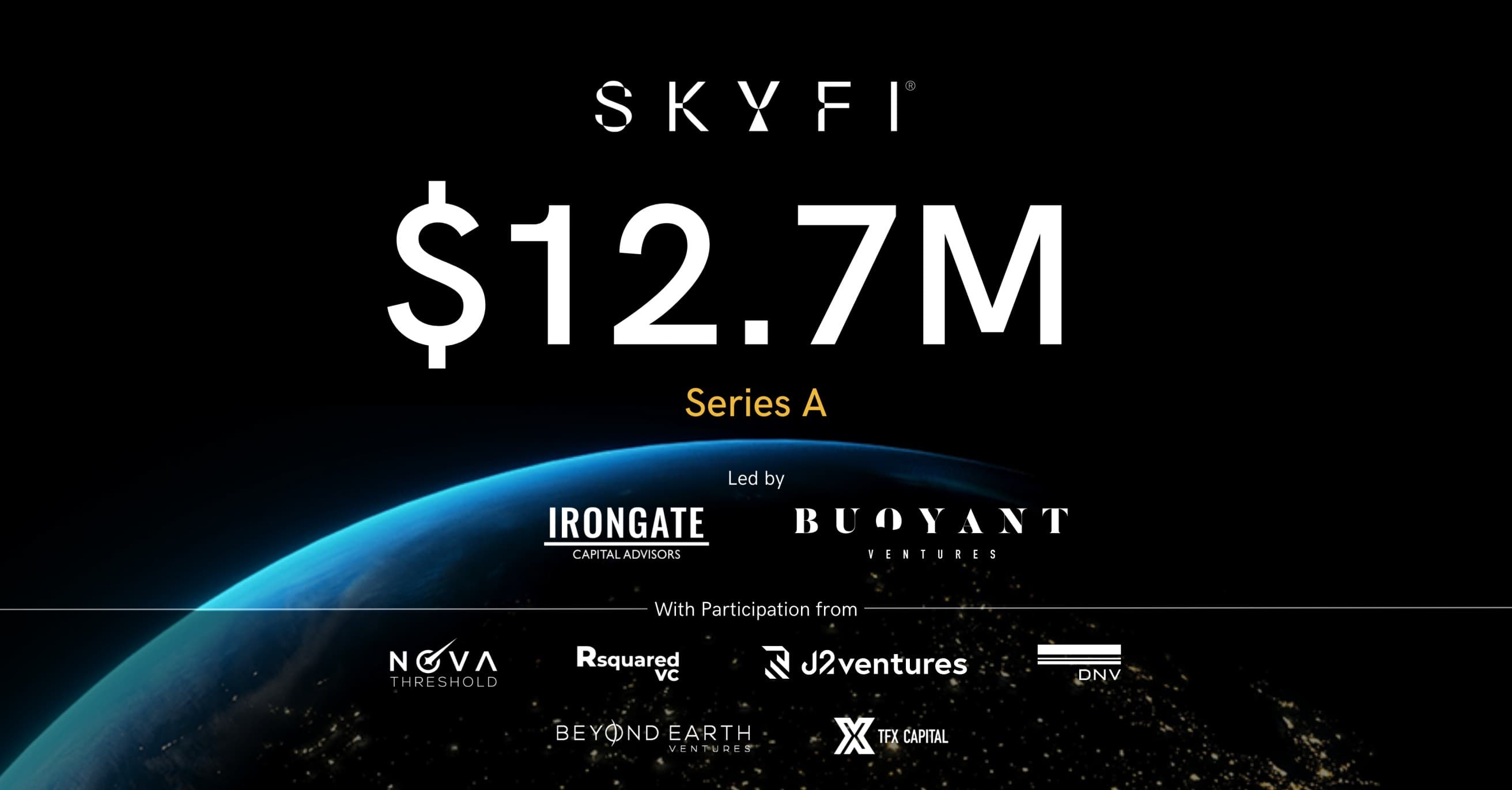 SkyFi Series A Announcement