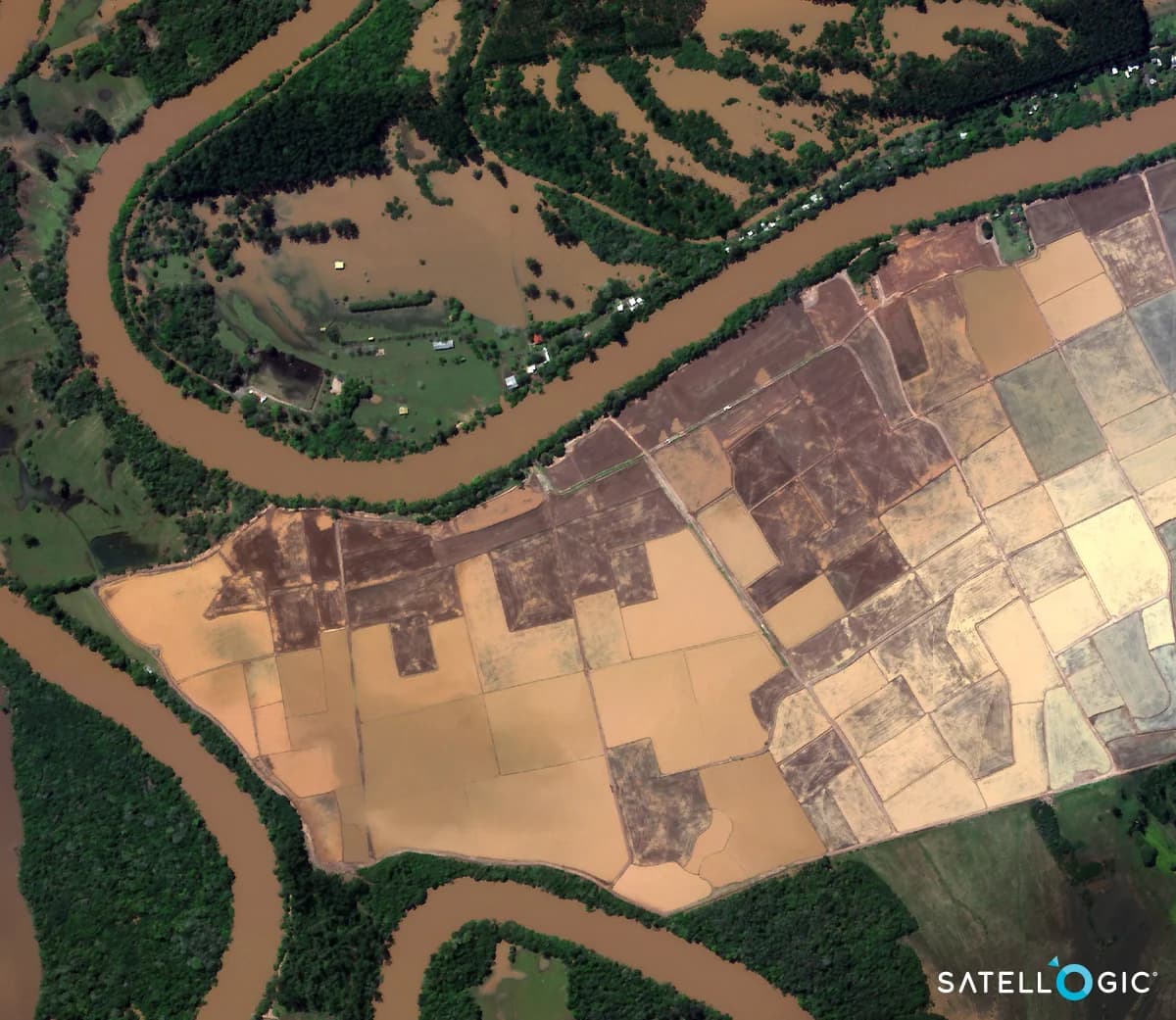 Flood in Montenegro, Brazil