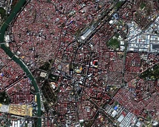 Severe, Spain – As Seen from Space