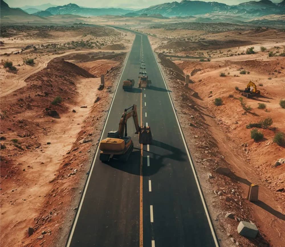 road construction monitoring