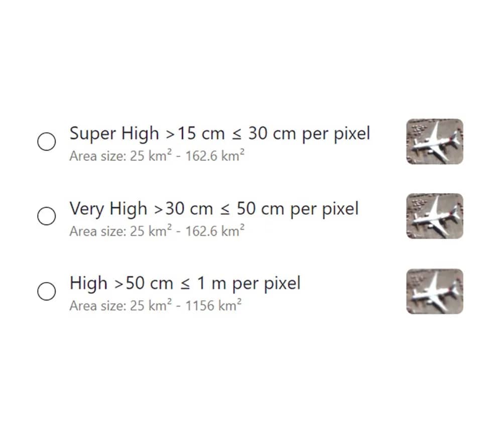 Interpreting resolution