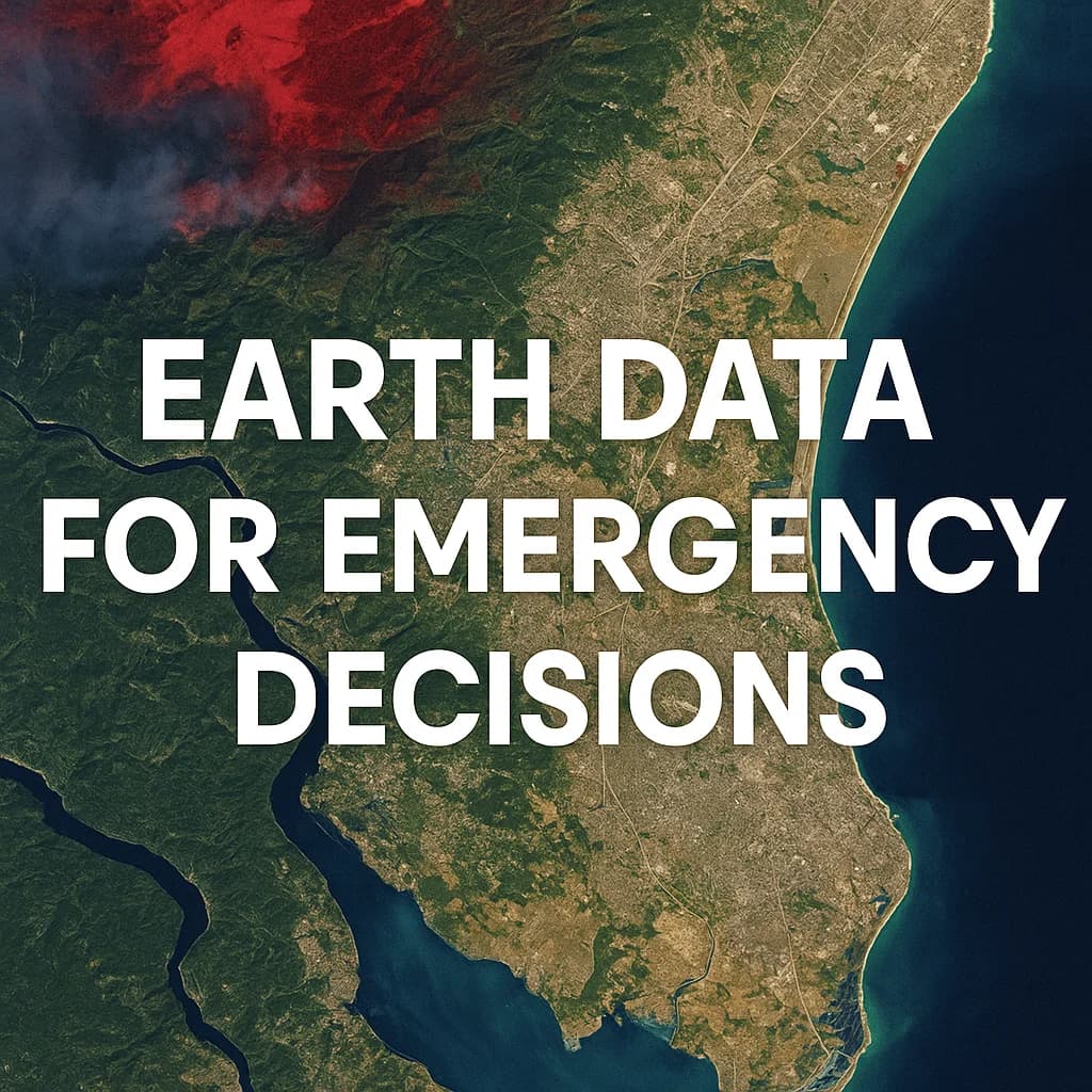 Earth Data for Emergency Decisions