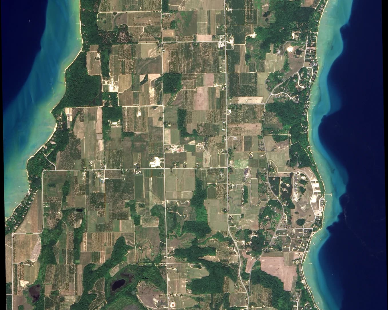 Optical image of Michigan.