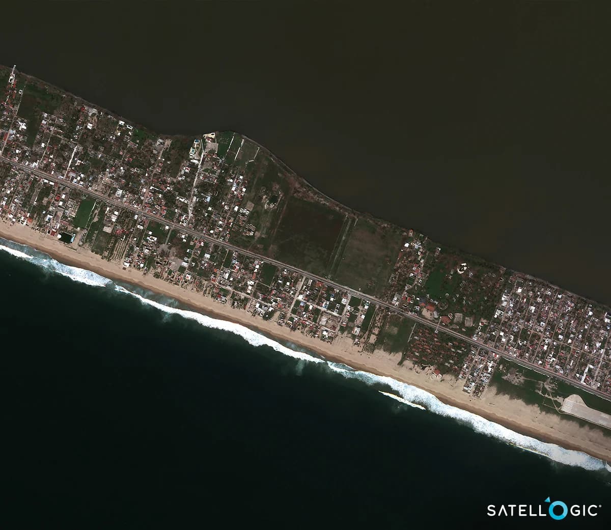 Hurricane in Acapulco, Mexico