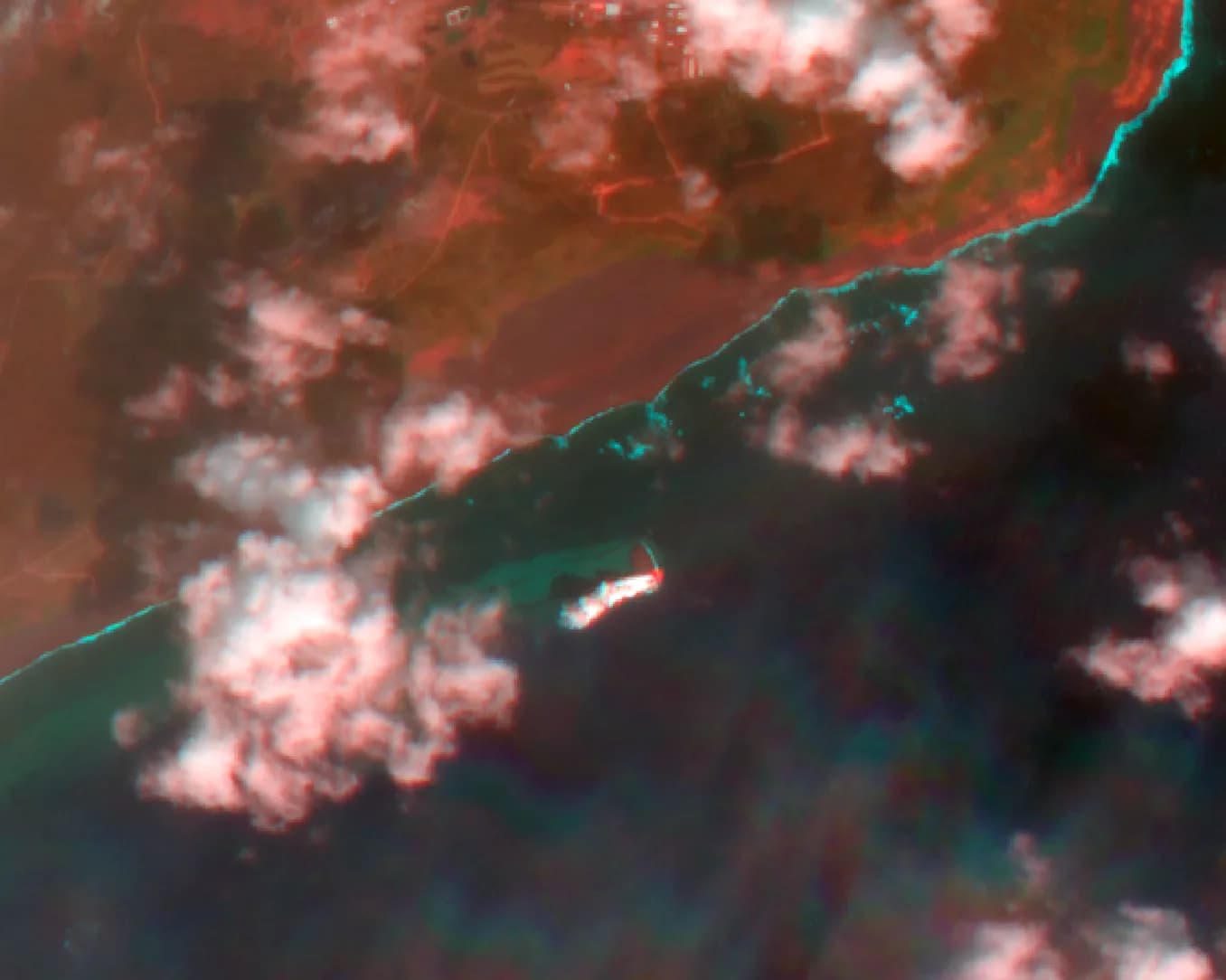 November 2 image – Band 11 represents red
