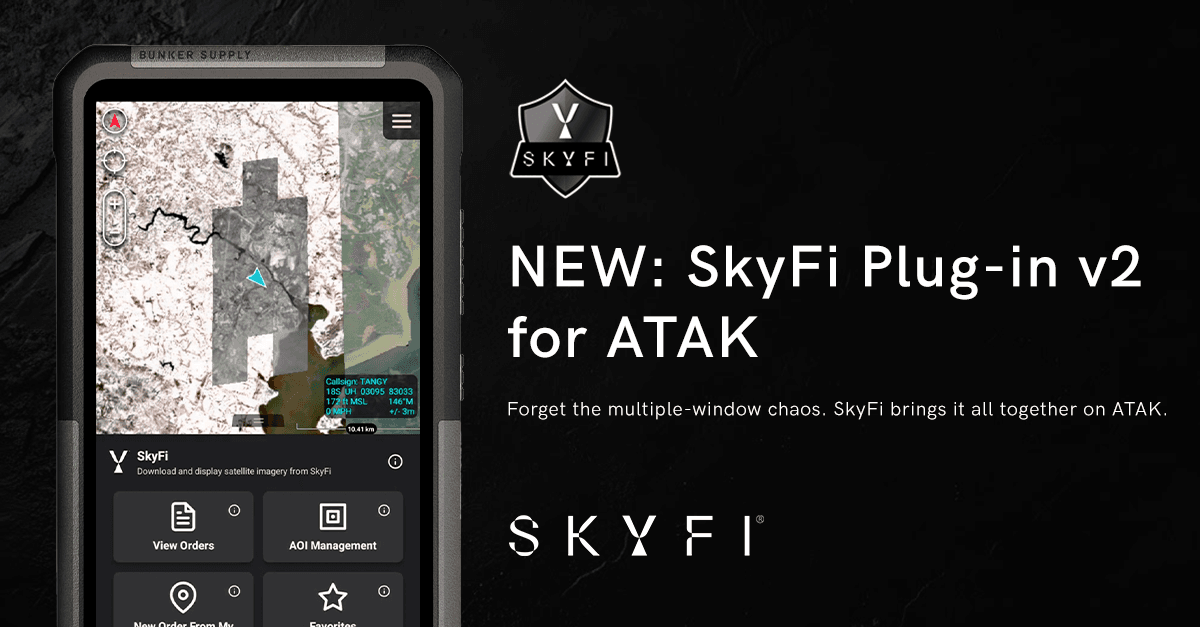 SkyFi ATAK Plug-in v2 Release