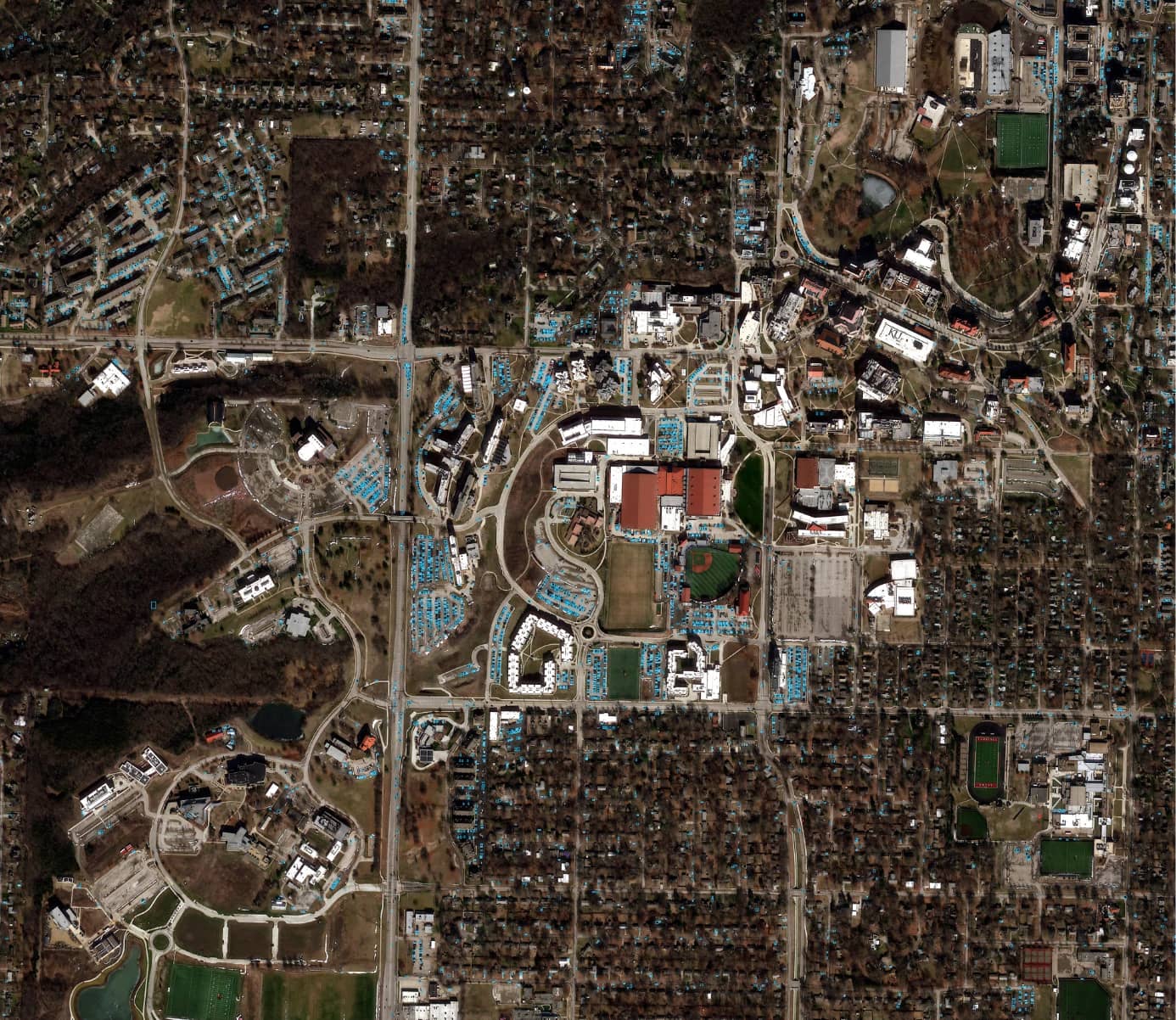 Commercial satellite imagery