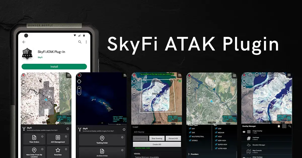SkyFi Plugin for ATAK