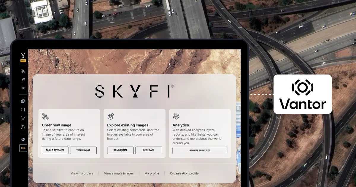 Vantor Satellite Imagery on SkyFi: WorldView, Vivid Basemaps & 3D Models